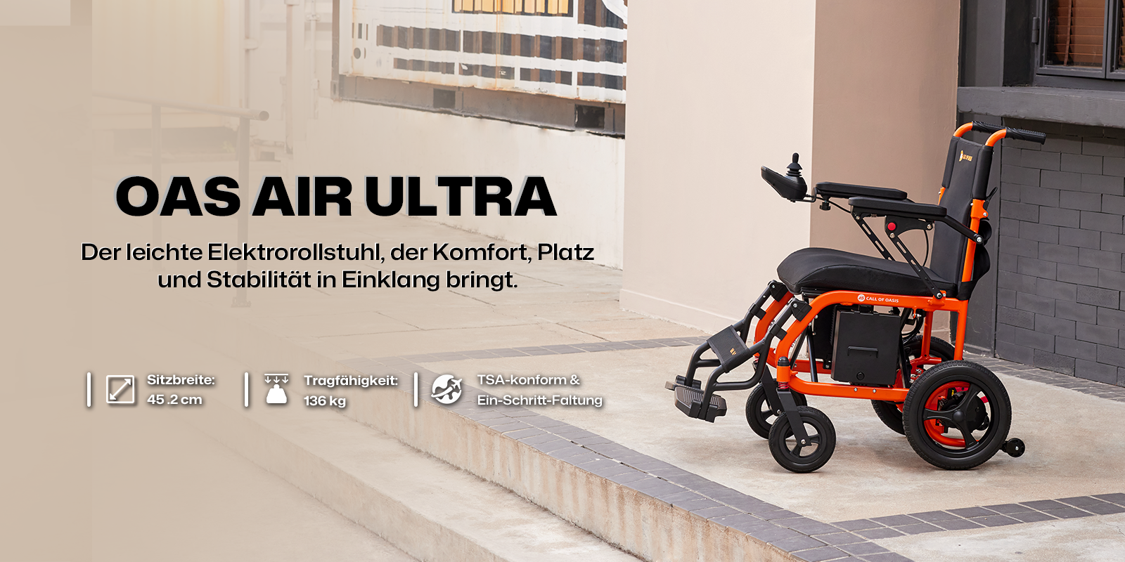 Video-Vorschaubild zum OAS Air Ultra auf der Produktseite